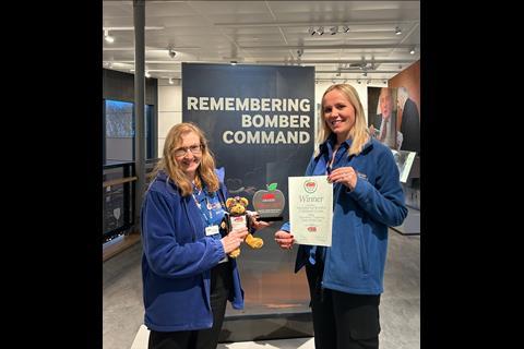 International Bomber Command Centre's learning team with their School Travel Award